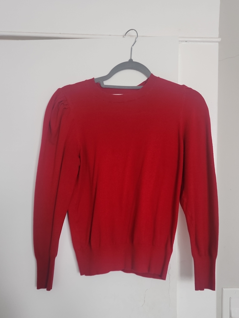 Classic Red Women's Crewneck Sweater